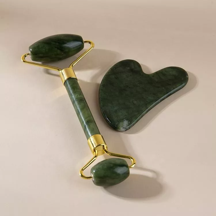 Set Roller Giok dan Gua Sha Khusus