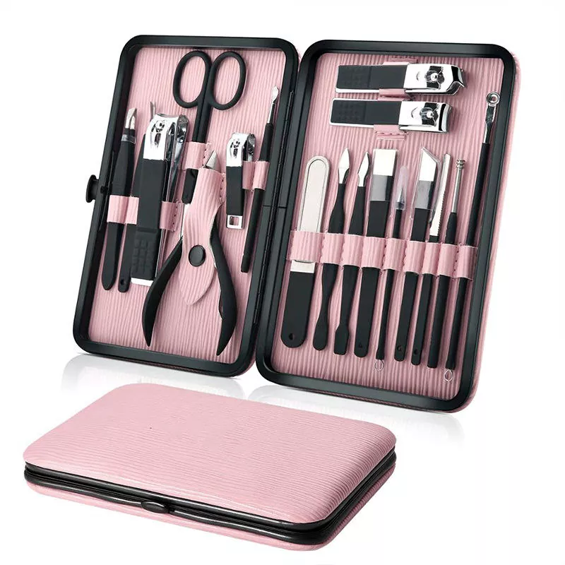 Kuku Stainless Steel Clippers Travel Manicure Set